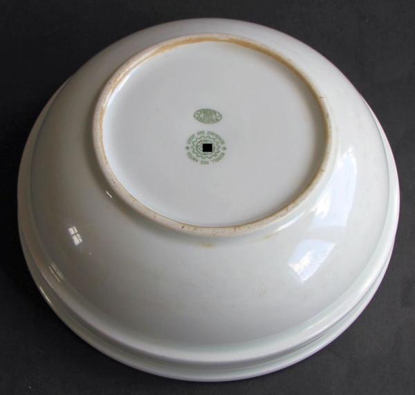Bauscher Deutsche Arbeitsfront Canteen bowl "Amt für Schoenheit der Arbeit" 1941 porcelain (3297)